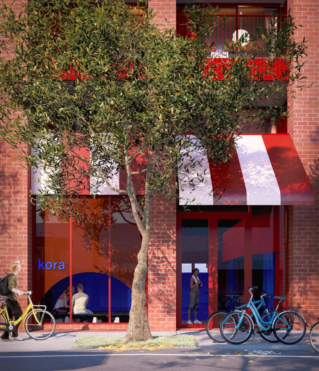 Image of the Kora Pilate Reformer studio in Coburg from the street