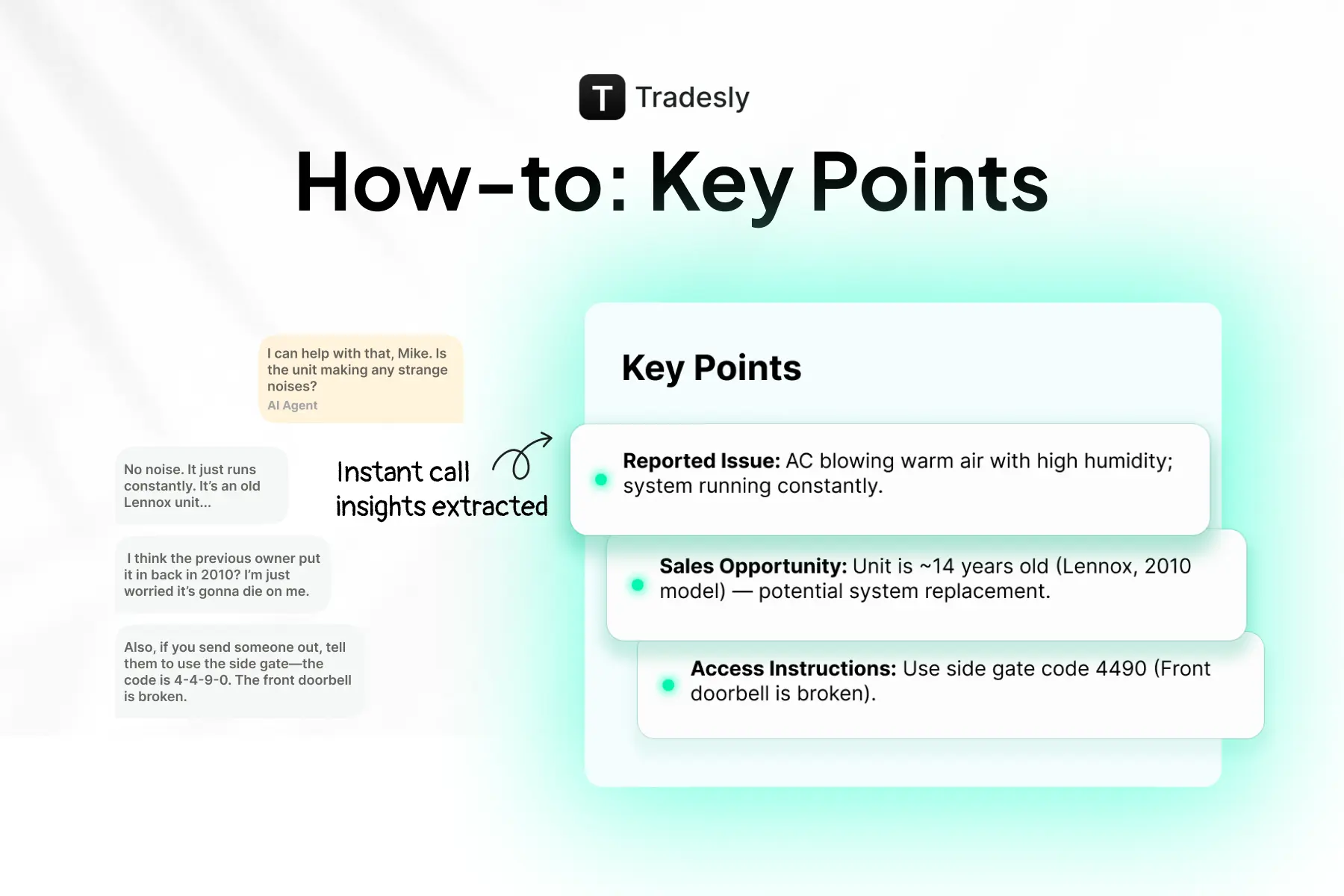 HVAC Call Center Monitoring: Review 10-Min Calls in 10 Seconds | Blog Thumbnail | Tradesly AI Insights