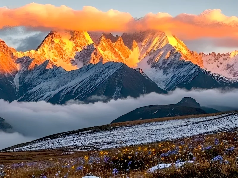 Qinghai plateau and mountain