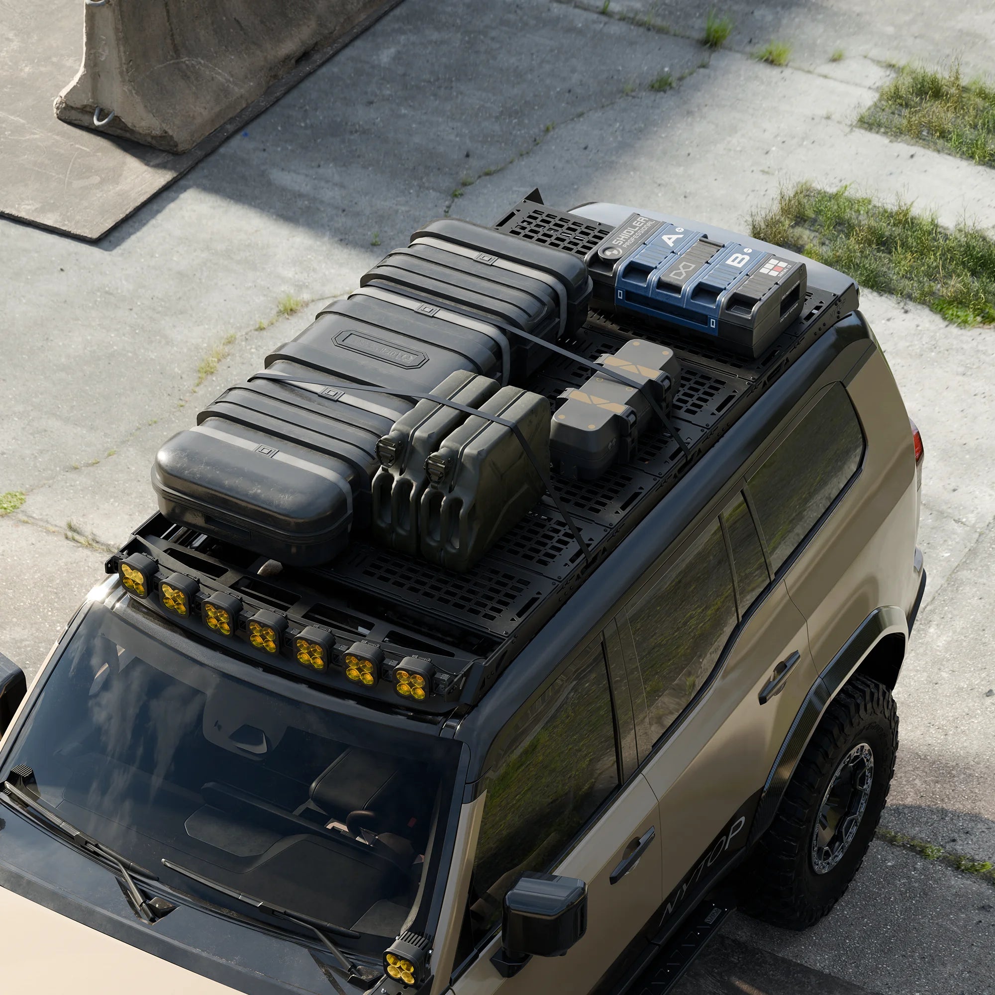 NYTOP | 2024-Current Lexus GX550/Toyota Land Cruiser Roof Rack