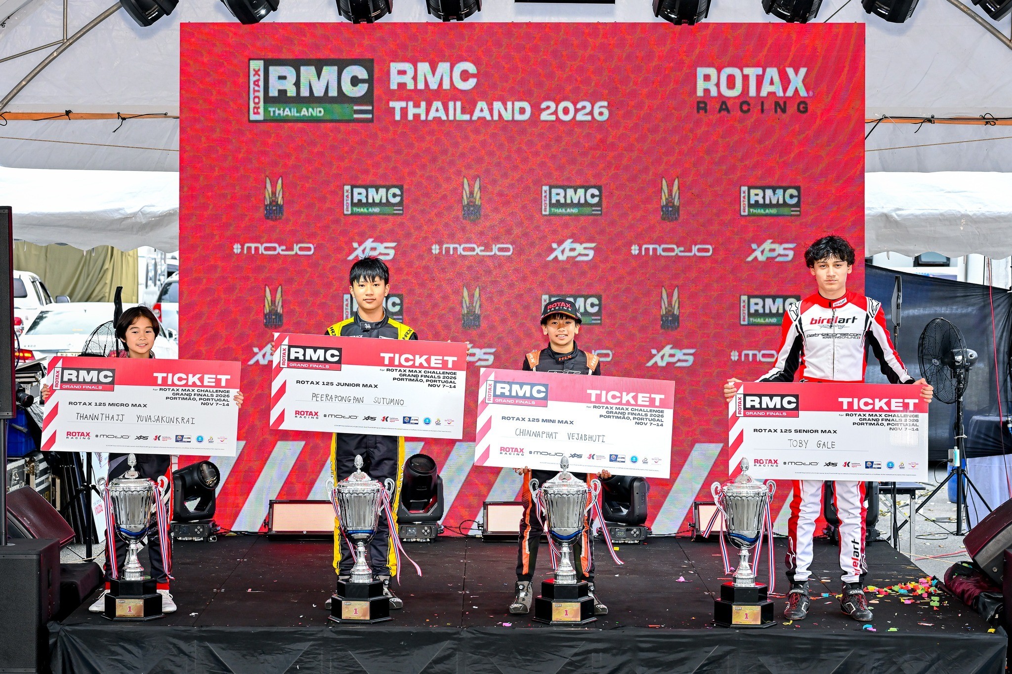 Sutumno and Gale Extend Their Authority as Vejabhuti Family Shines at Rotax Max Challenge Thailand Round 3