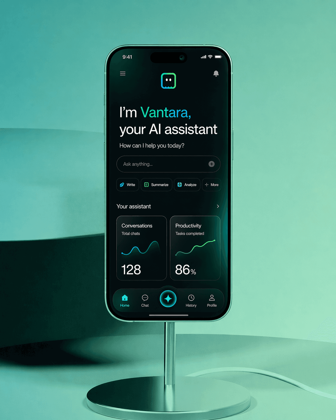 Vantara Ai App Mockup 1