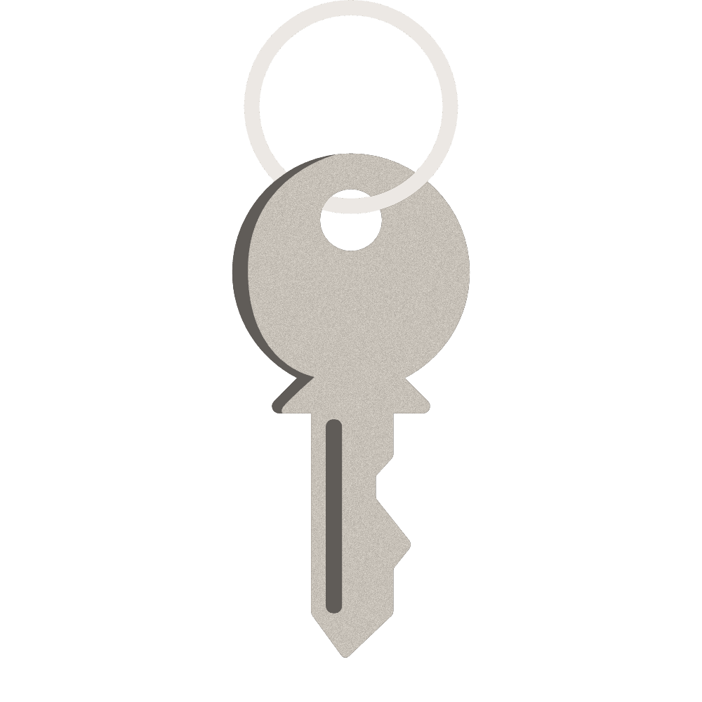 House Key Illustration