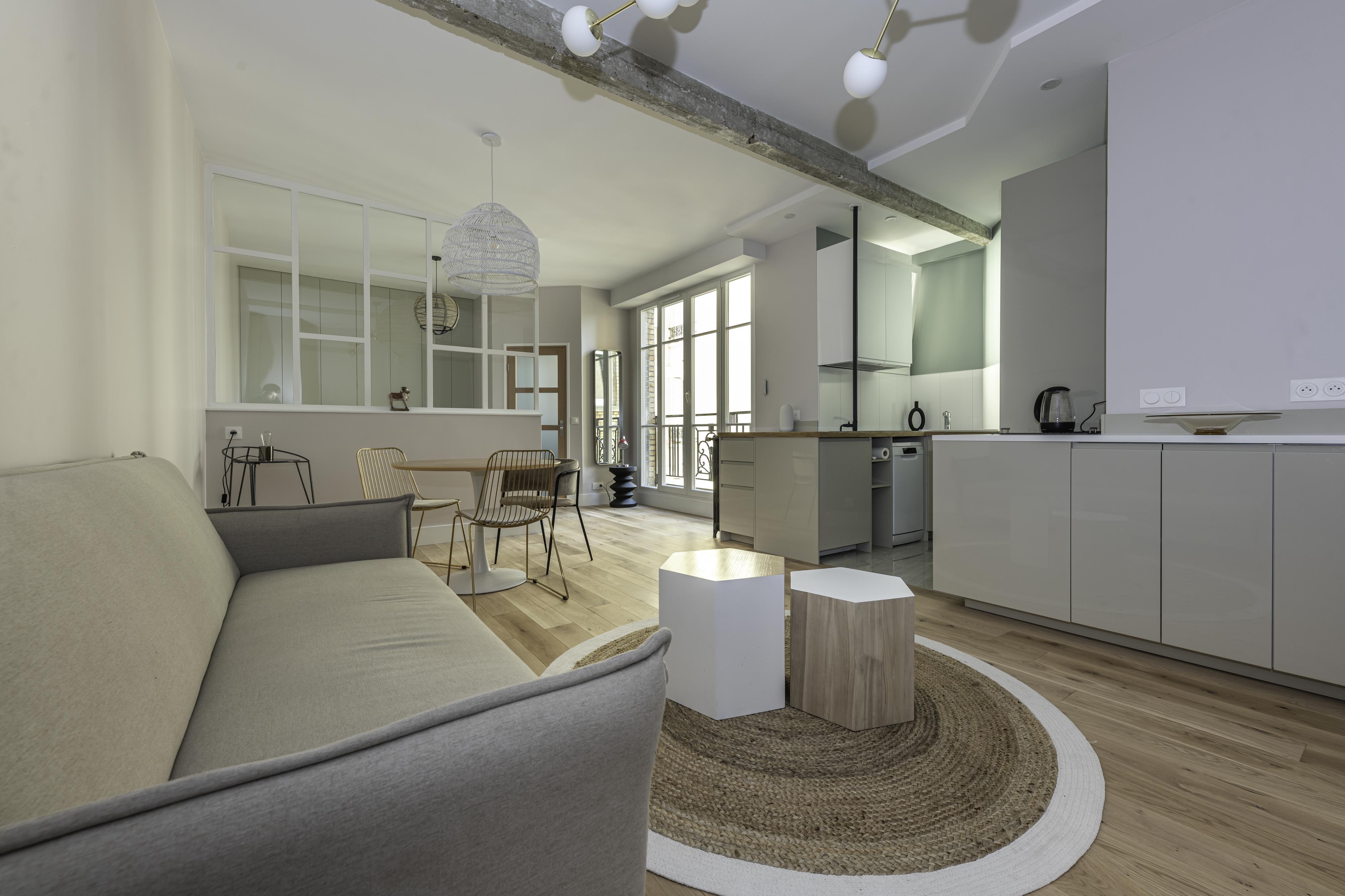 Yellow themed bedroom with sunlight and some plants