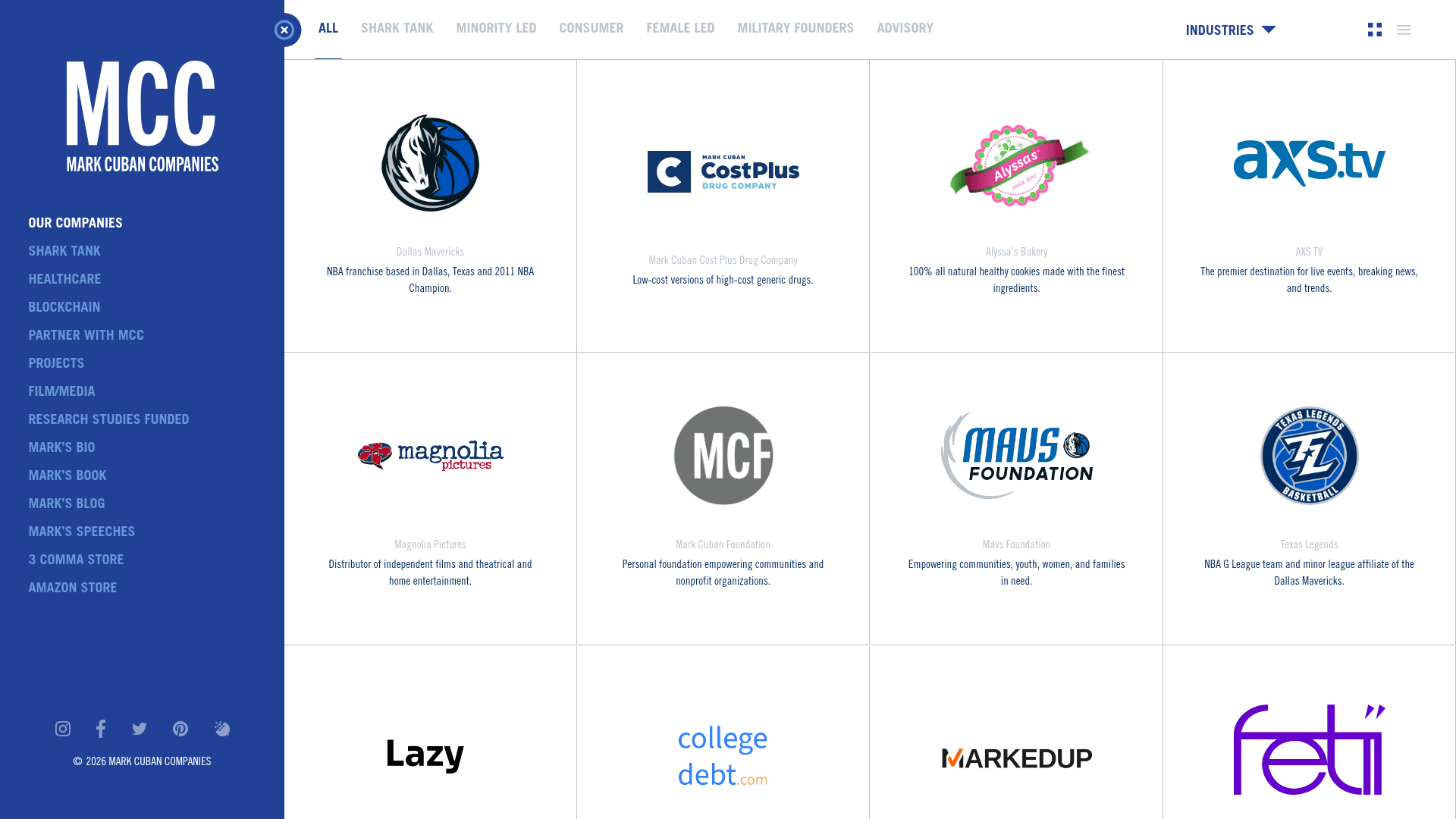 Screenshot of https://warmly.com