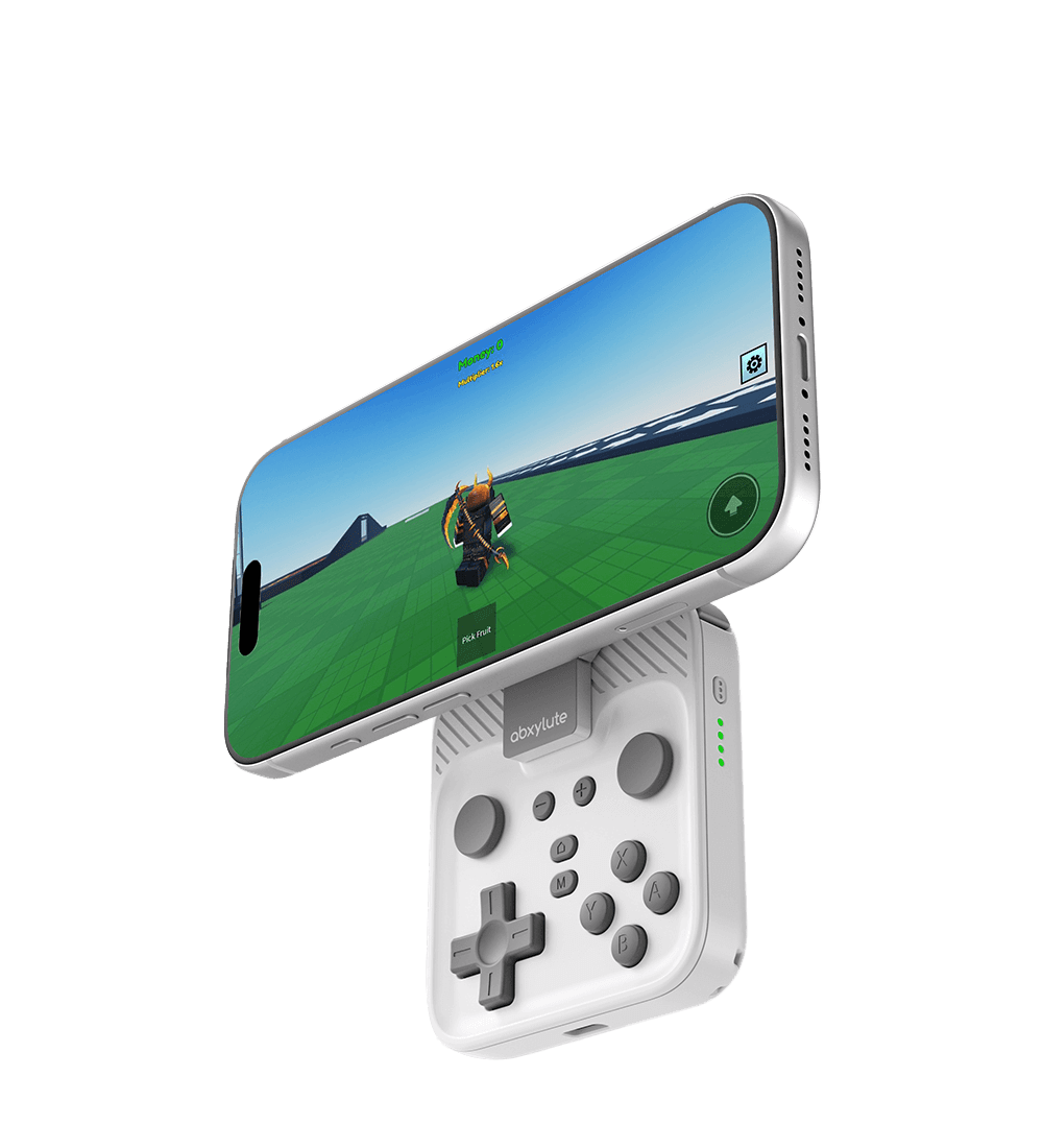 The FlowCRM app on the tablet