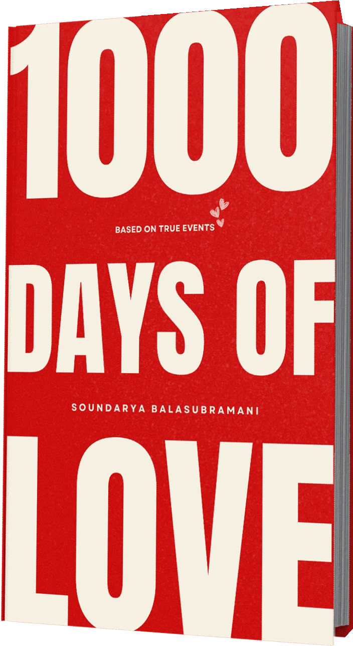 1000 Days of Love — book cover