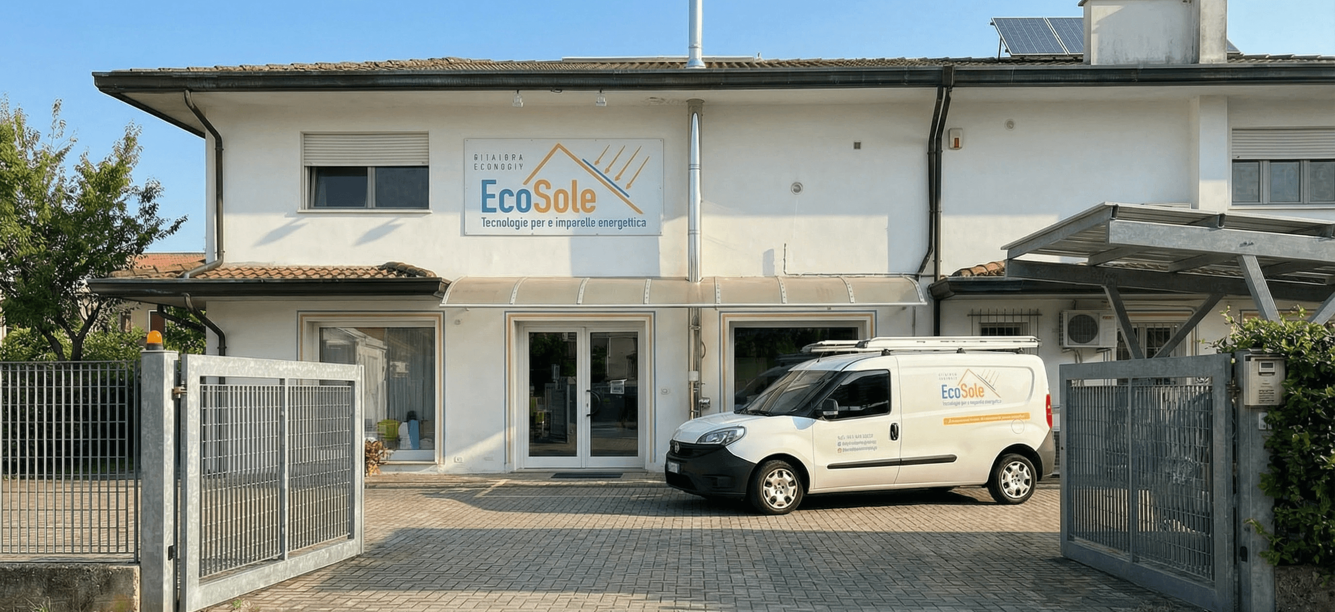 Sede EcoSole azienda di impianti di riscaldamento e climatizzazione a Padova