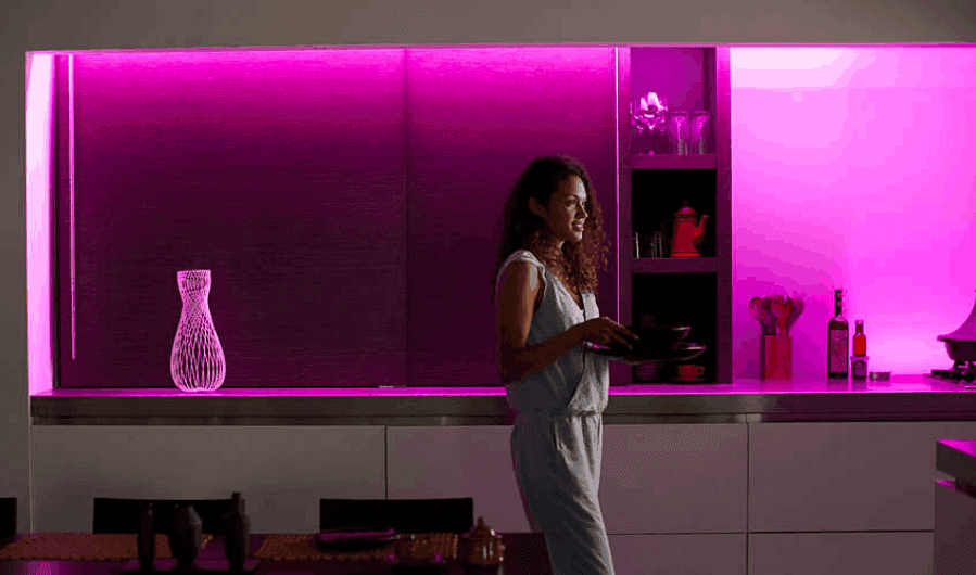 Philips Hue White and Colour Ambiance GU10 Starter Kit