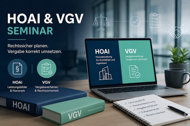 HOAI und VgV Training der Fleming Akademie