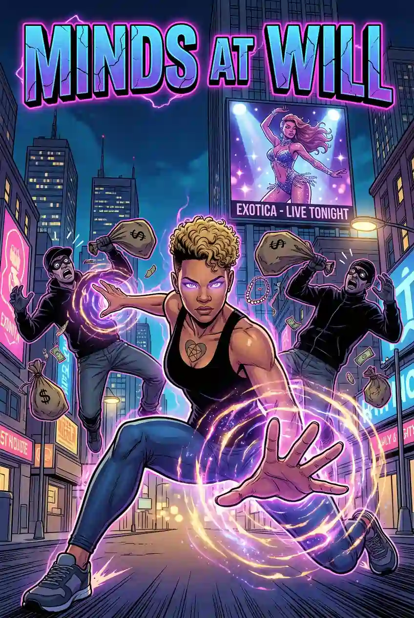 A comic book front cover