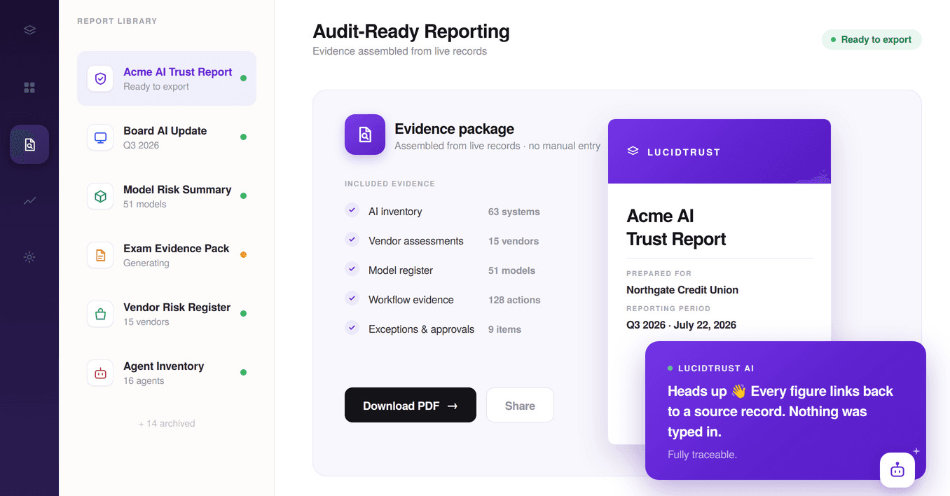 ai audit reporting