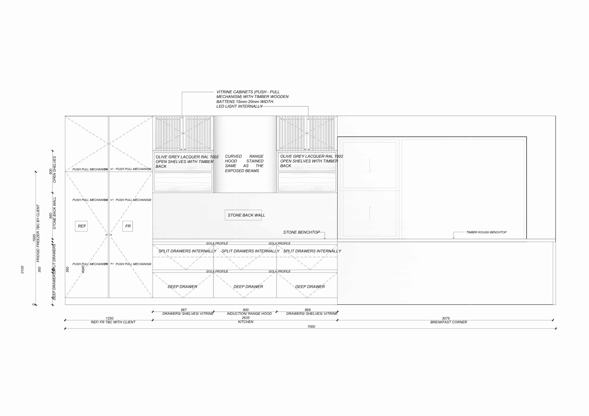 Hot Wall Elevation