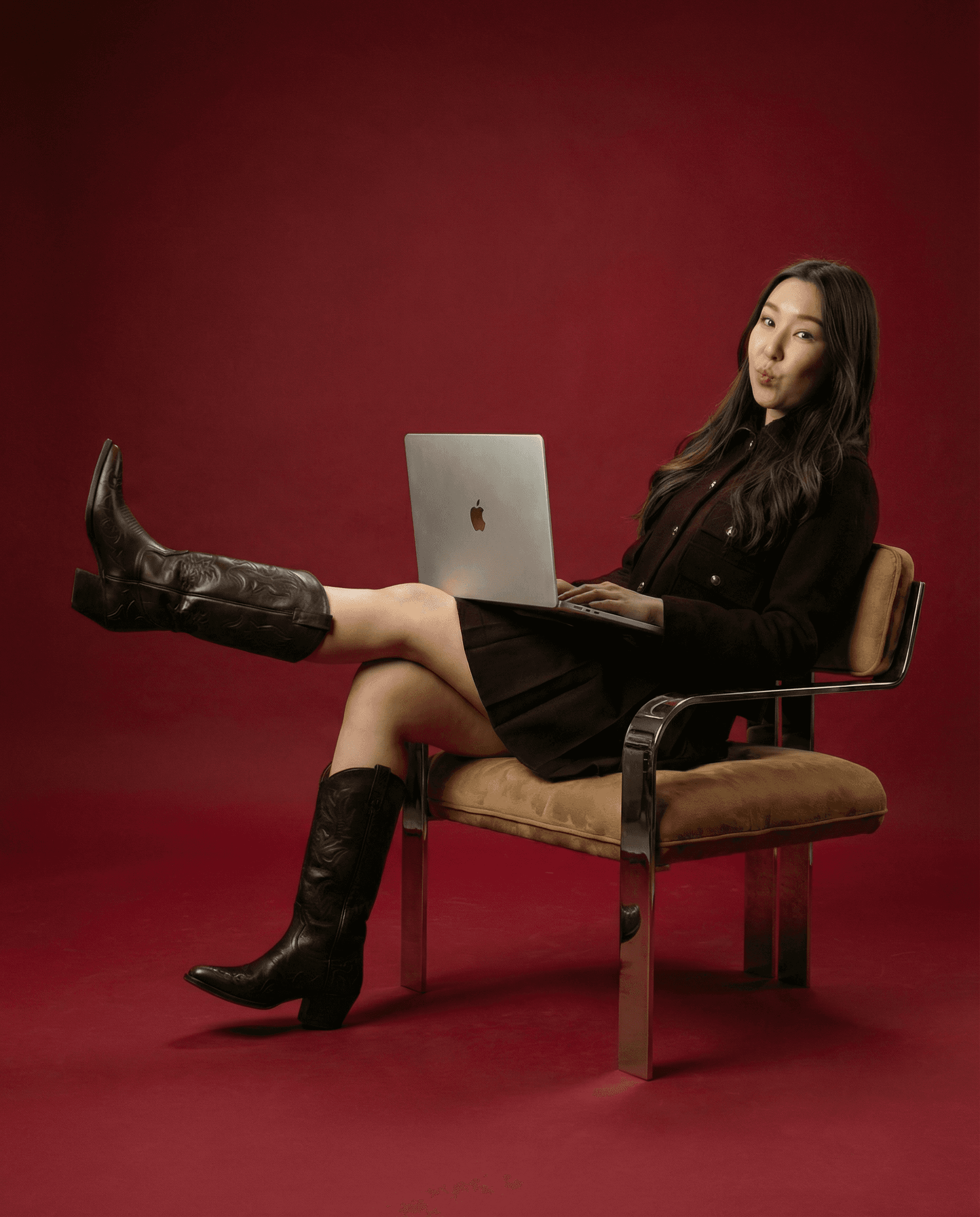 Portrait of portfolio creator