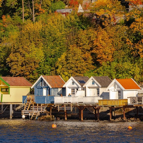 Купальные домики на Несоддене