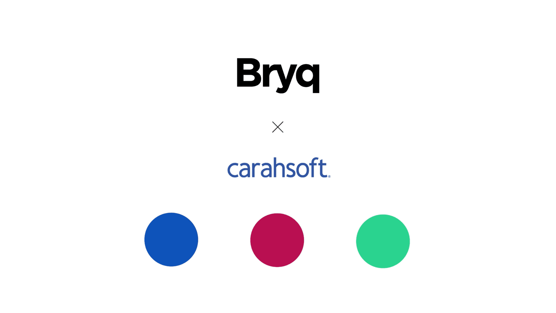 Bryq and Carahsoft partnership