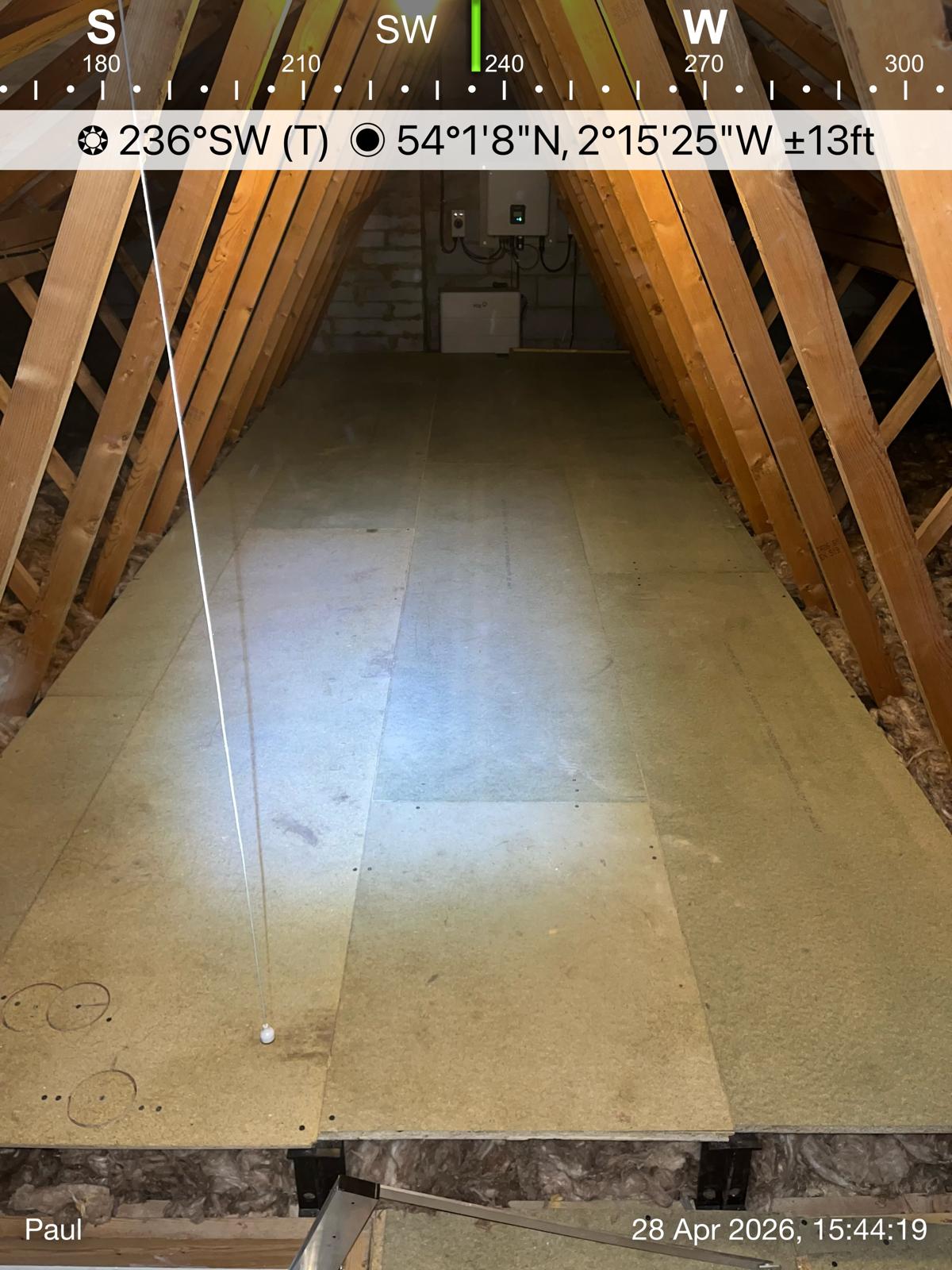 Loft boarding preparation