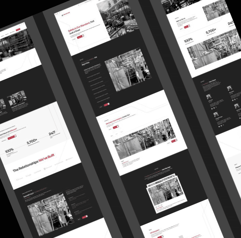 A collage of luxury hotel website mockups showcasing elegant layouts with photos of seaside weddings, tropical suites, fine dining, spa experiences, and guest testimonials, designed for Mariven Hotels & Resorts.