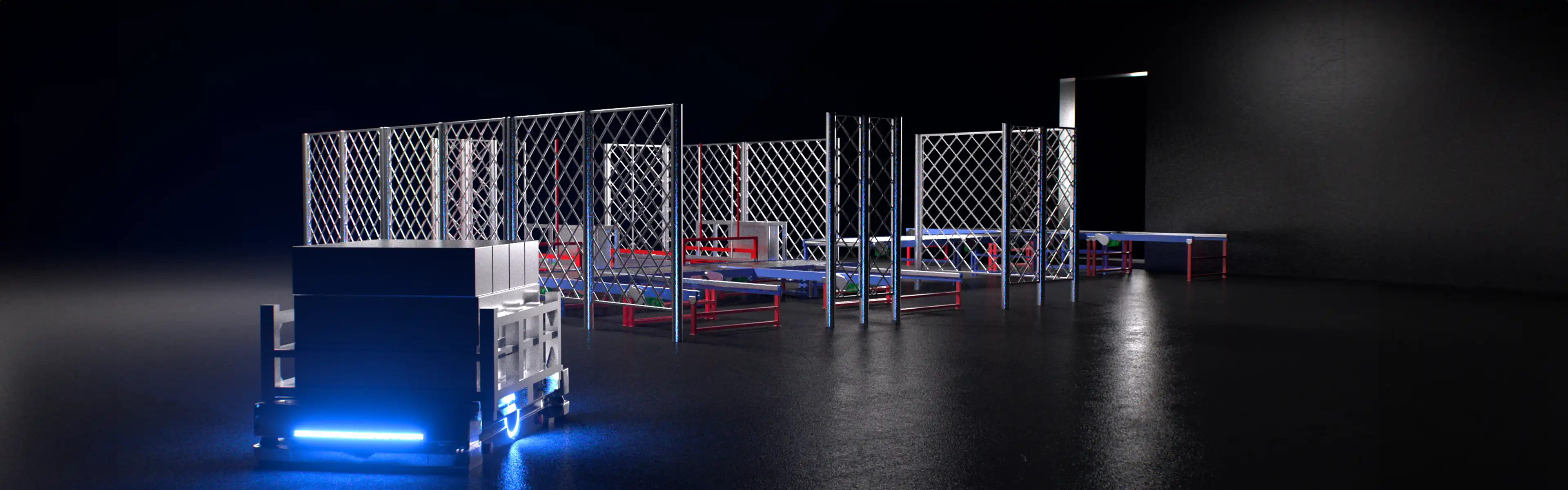 3D animation image for a trade show video