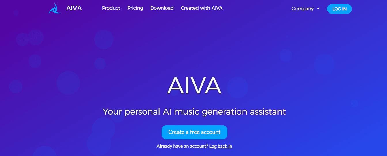 AIVA - Best AI Music Generator