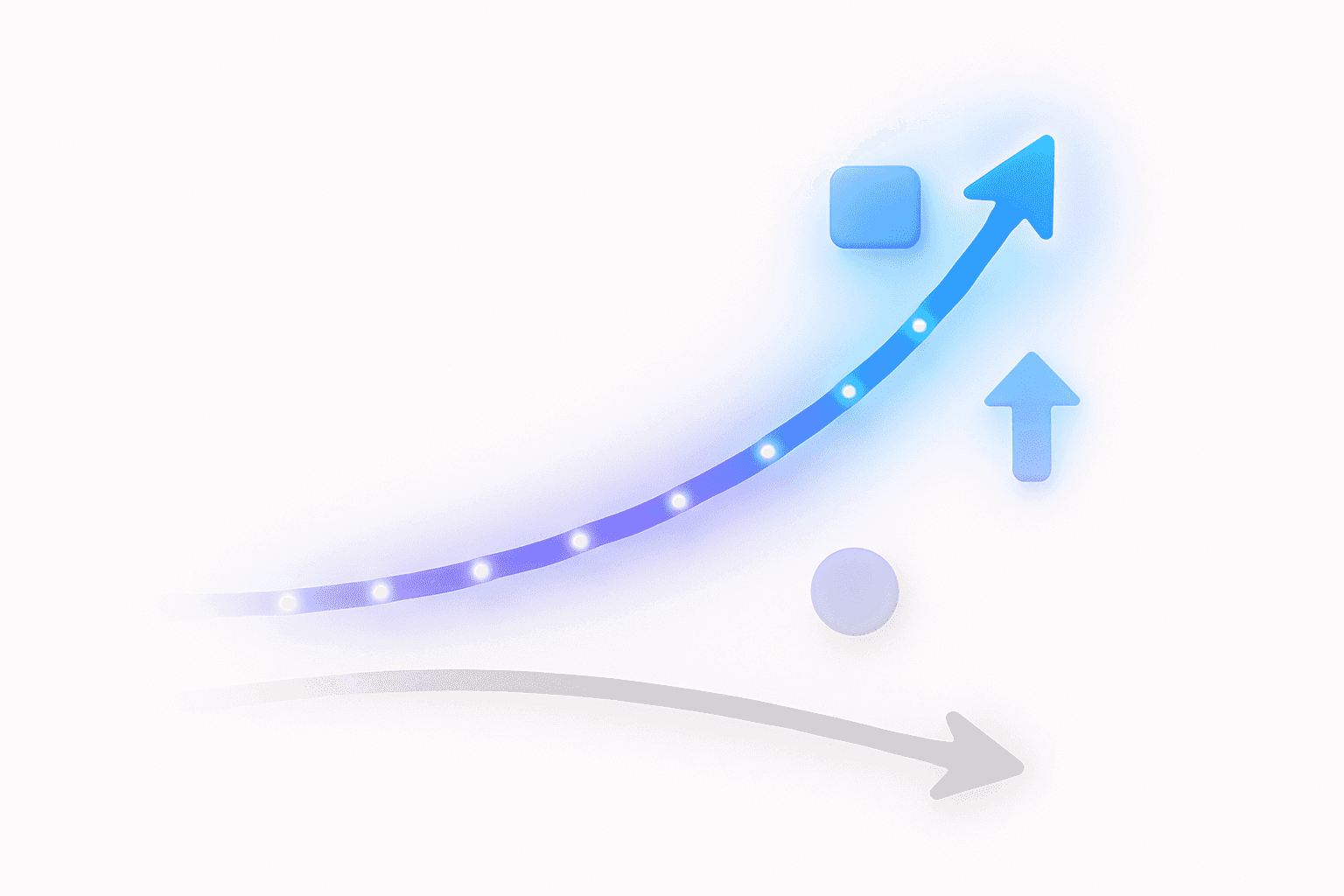 Conceptual timeline comparing rising citations for freshly updated content versus decline for stale pages