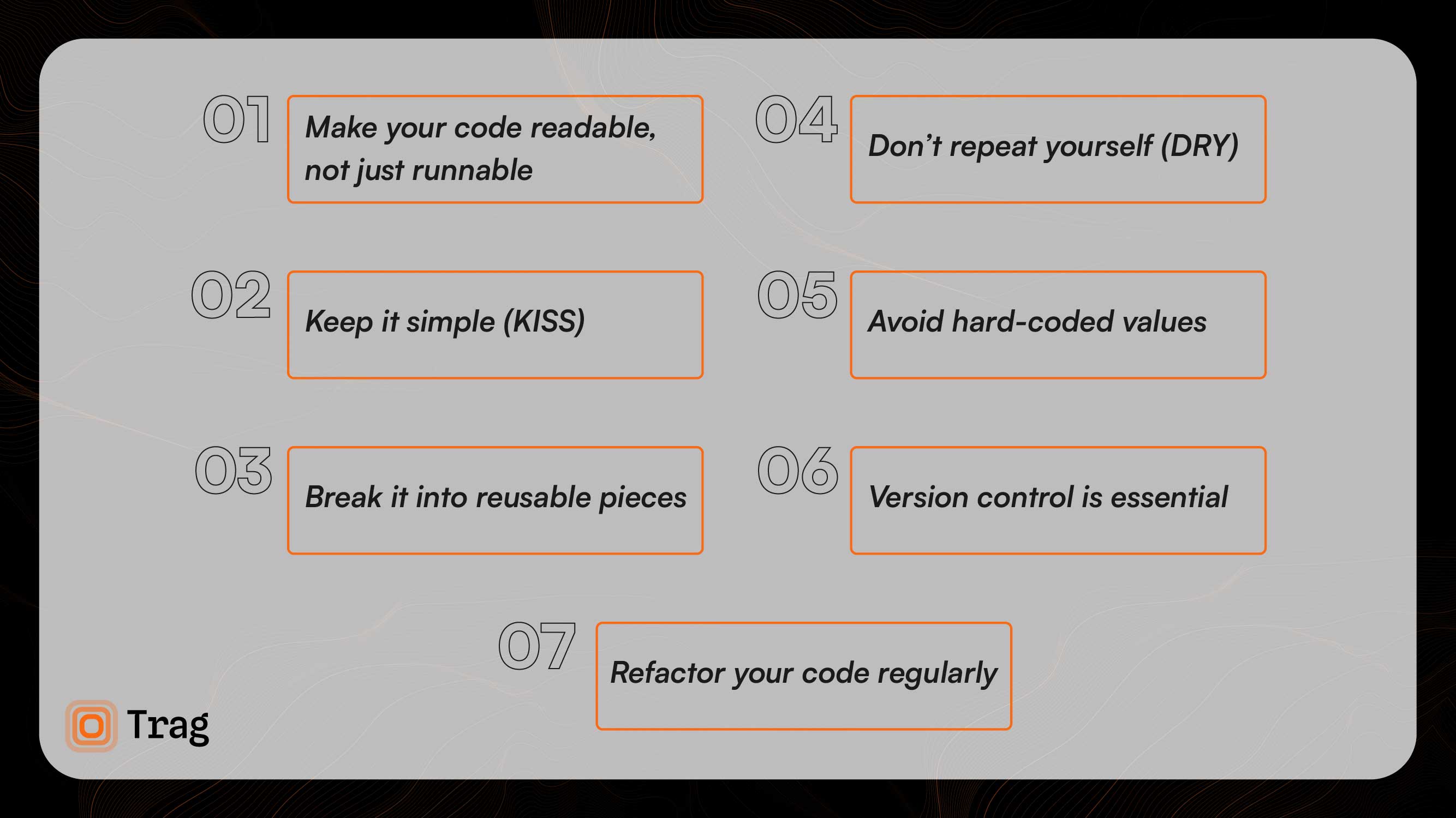 How to improve code quality