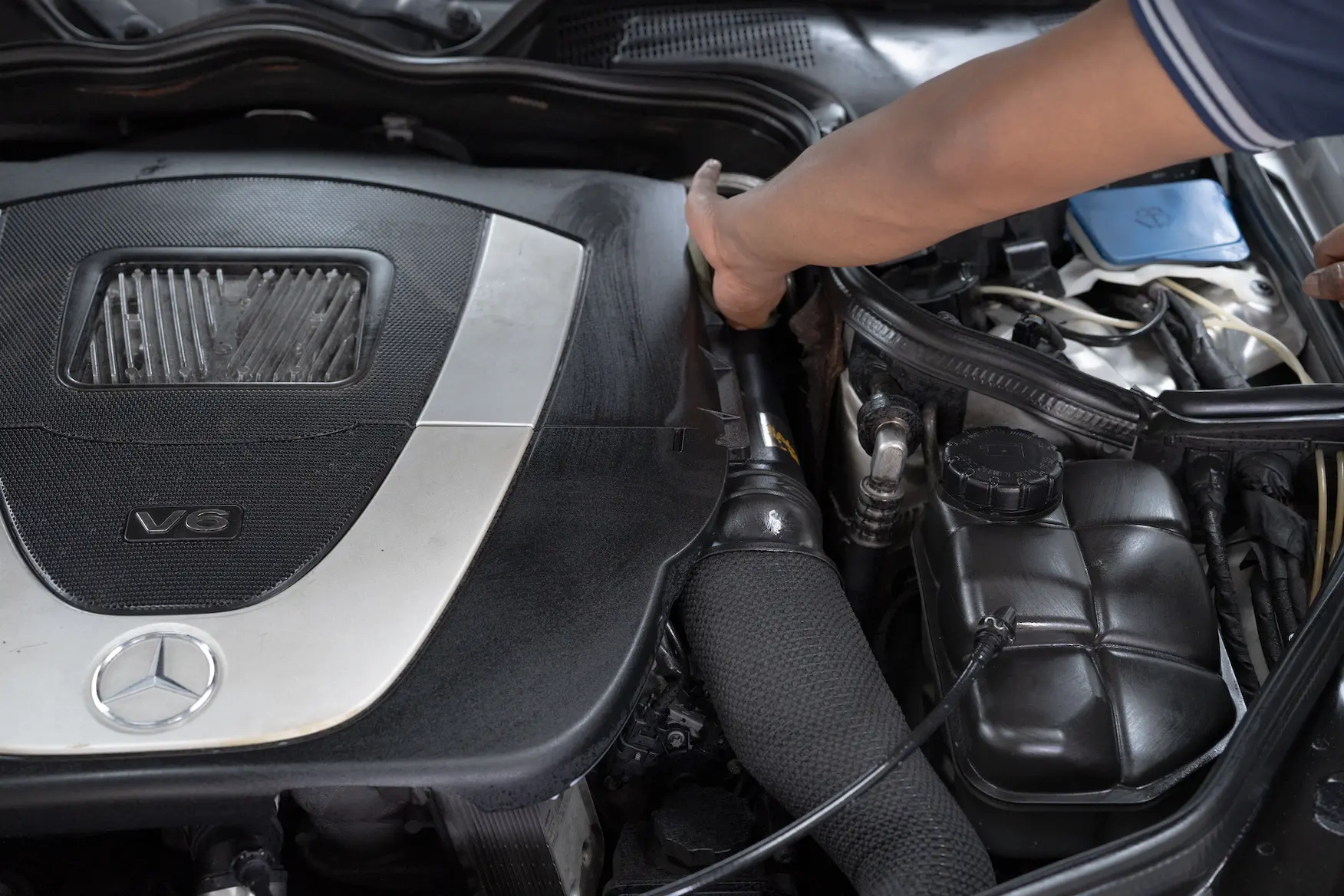 Grease applied by expert at Ideal Premier