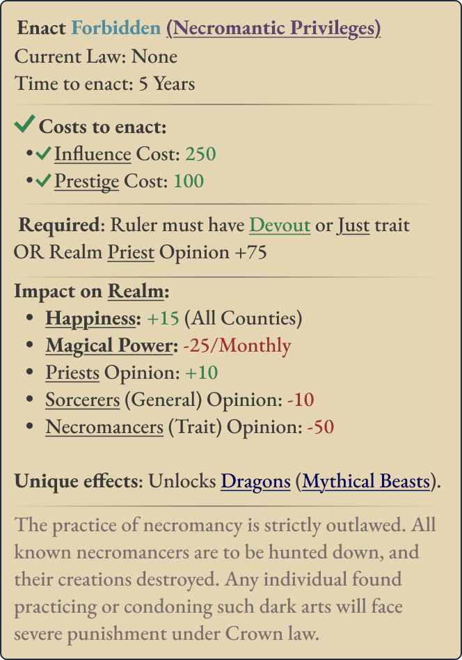 Stance · requirements met