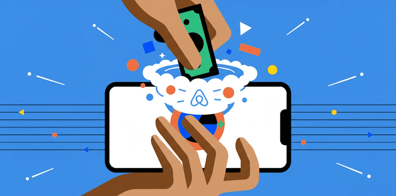 metaphore visuelle pour expliquer les frais airbnb