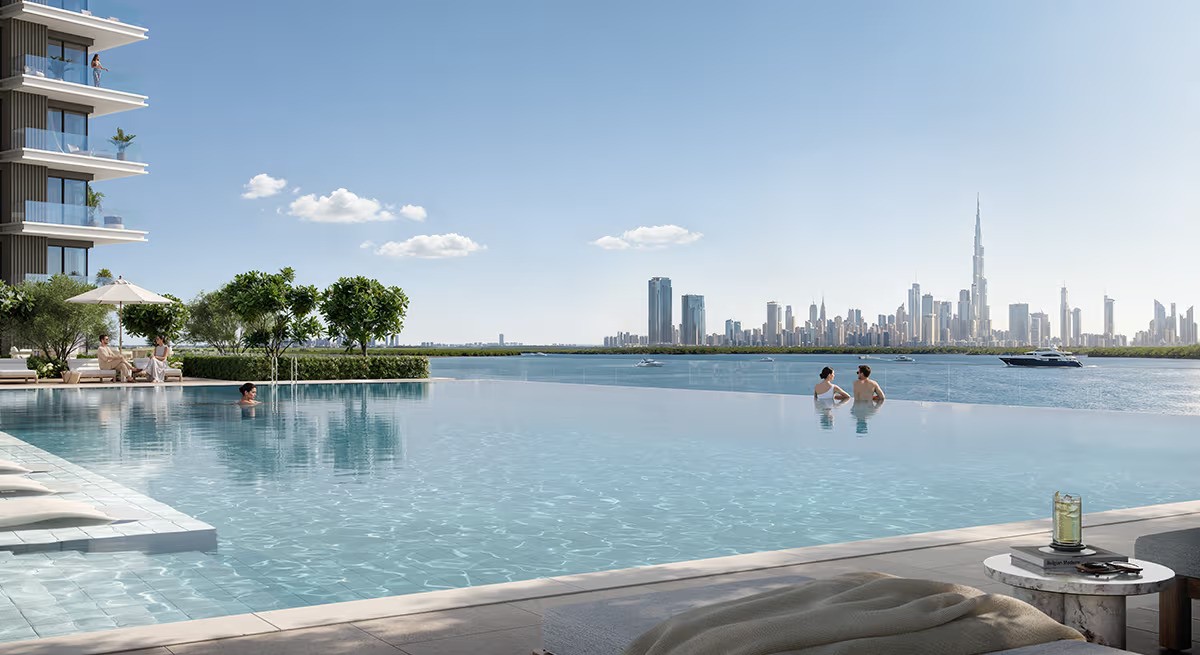 Emaar Creek Bay Infinity Pool Facilities Creek Harbour