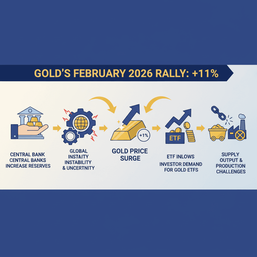 Infographic: Drivers of Gold's 2026 Rally