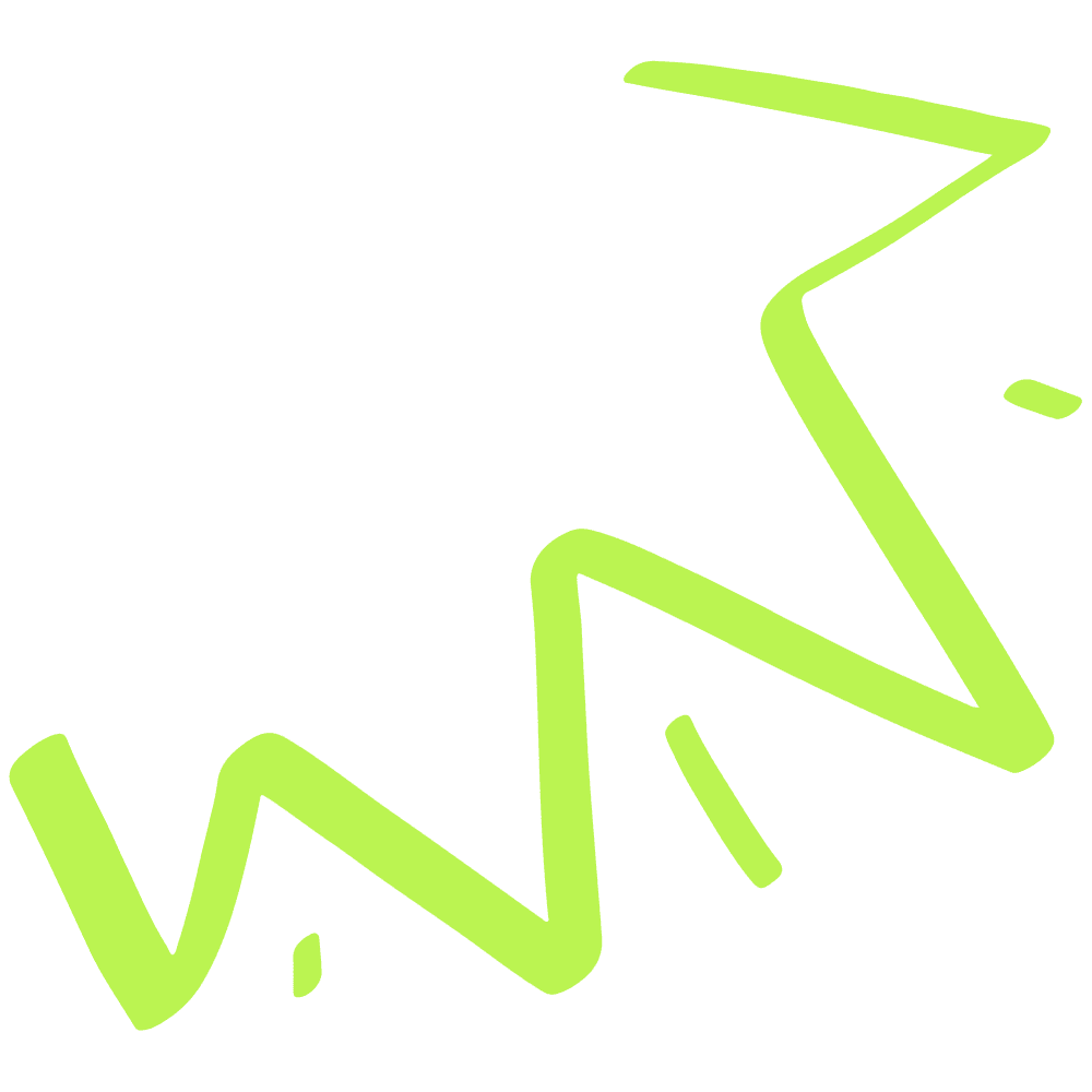 Abstract sharp scribble graphic