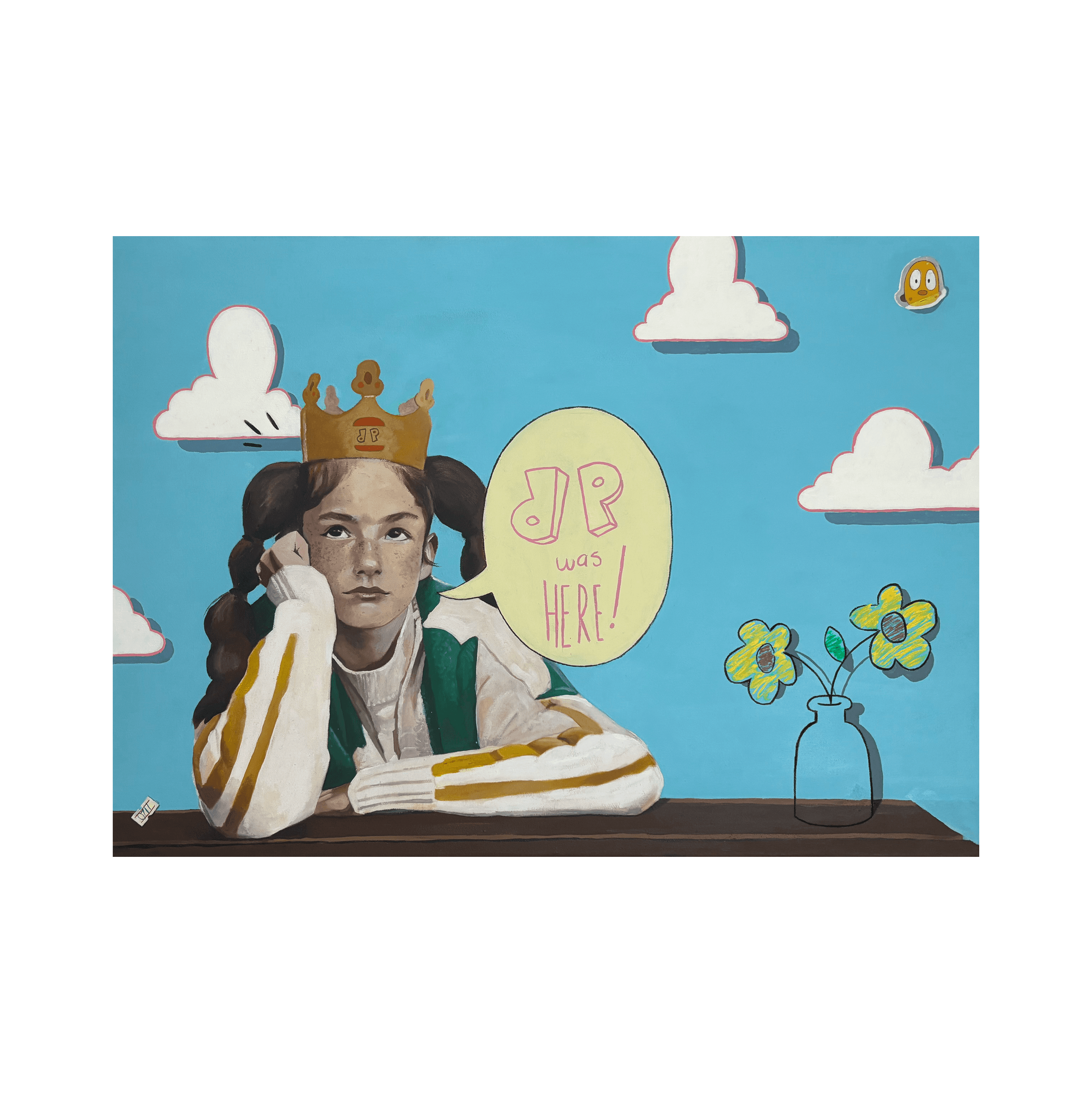 Street art on a city wall