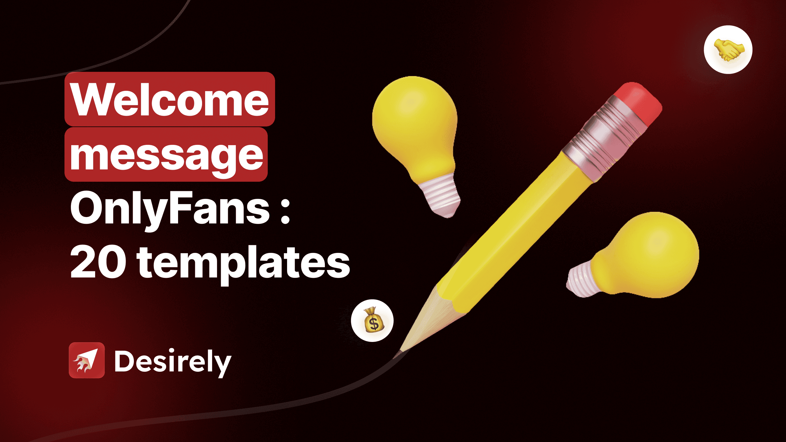 Welcome message Onlyfans