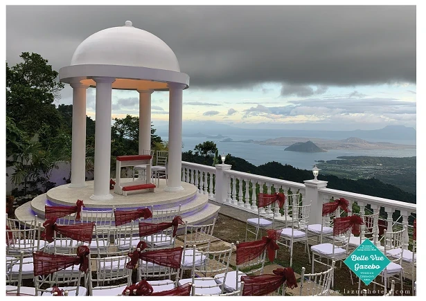 Belle Vue Gazebo — real celebration at Lazuri Tagaytay