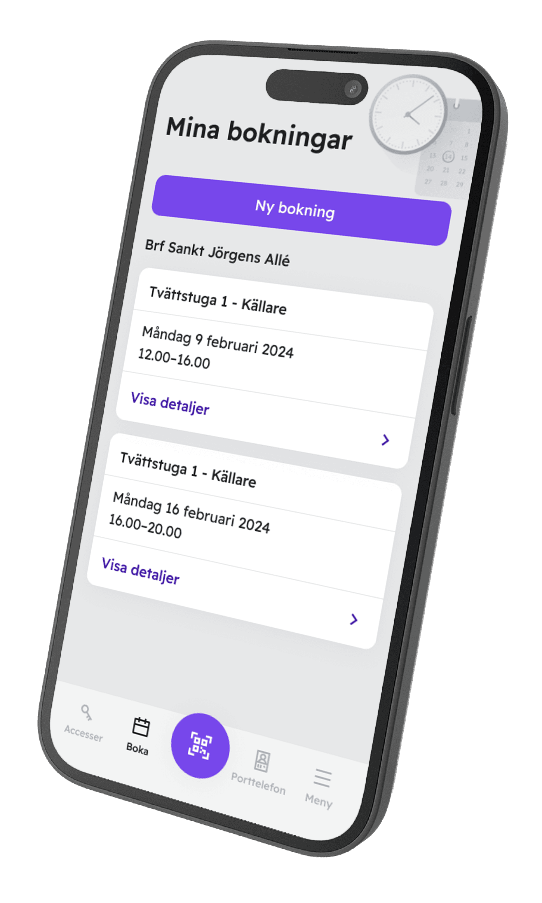 Personer i gemensam tvättstuga