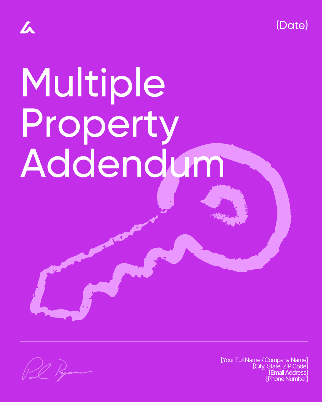 Multiple Property Addendum
