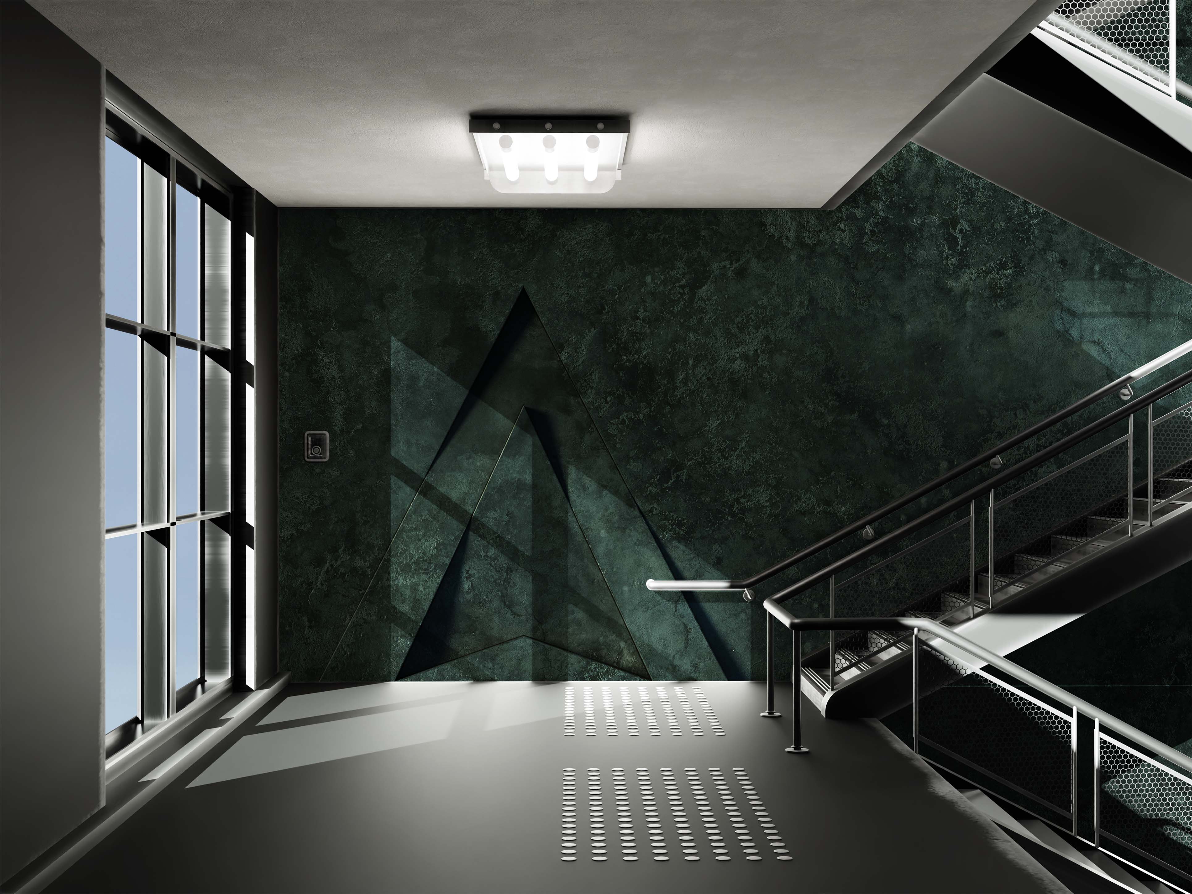 Alaska office wall design