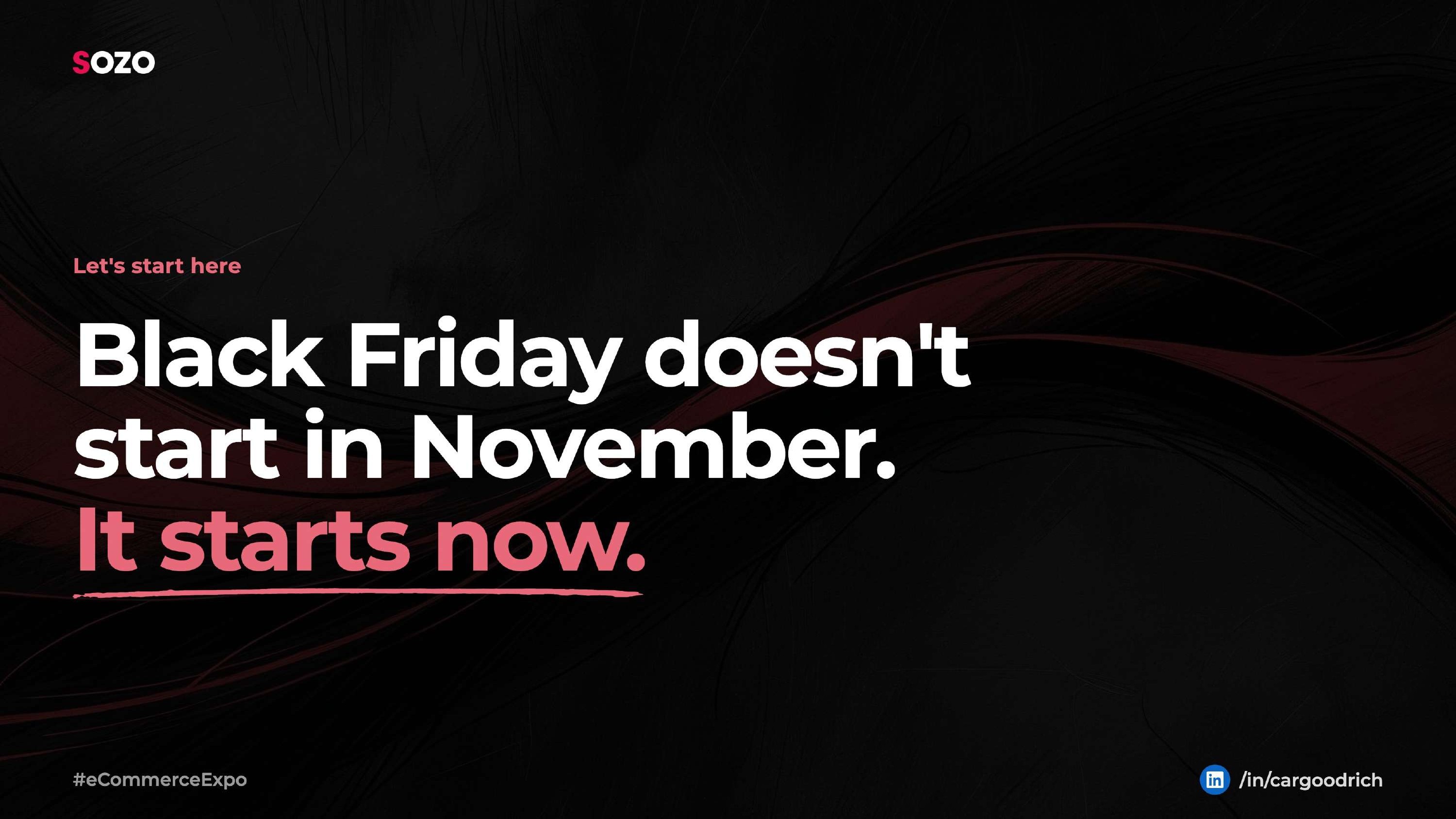 The work that decides who gets recommended on Black Friday is happening now