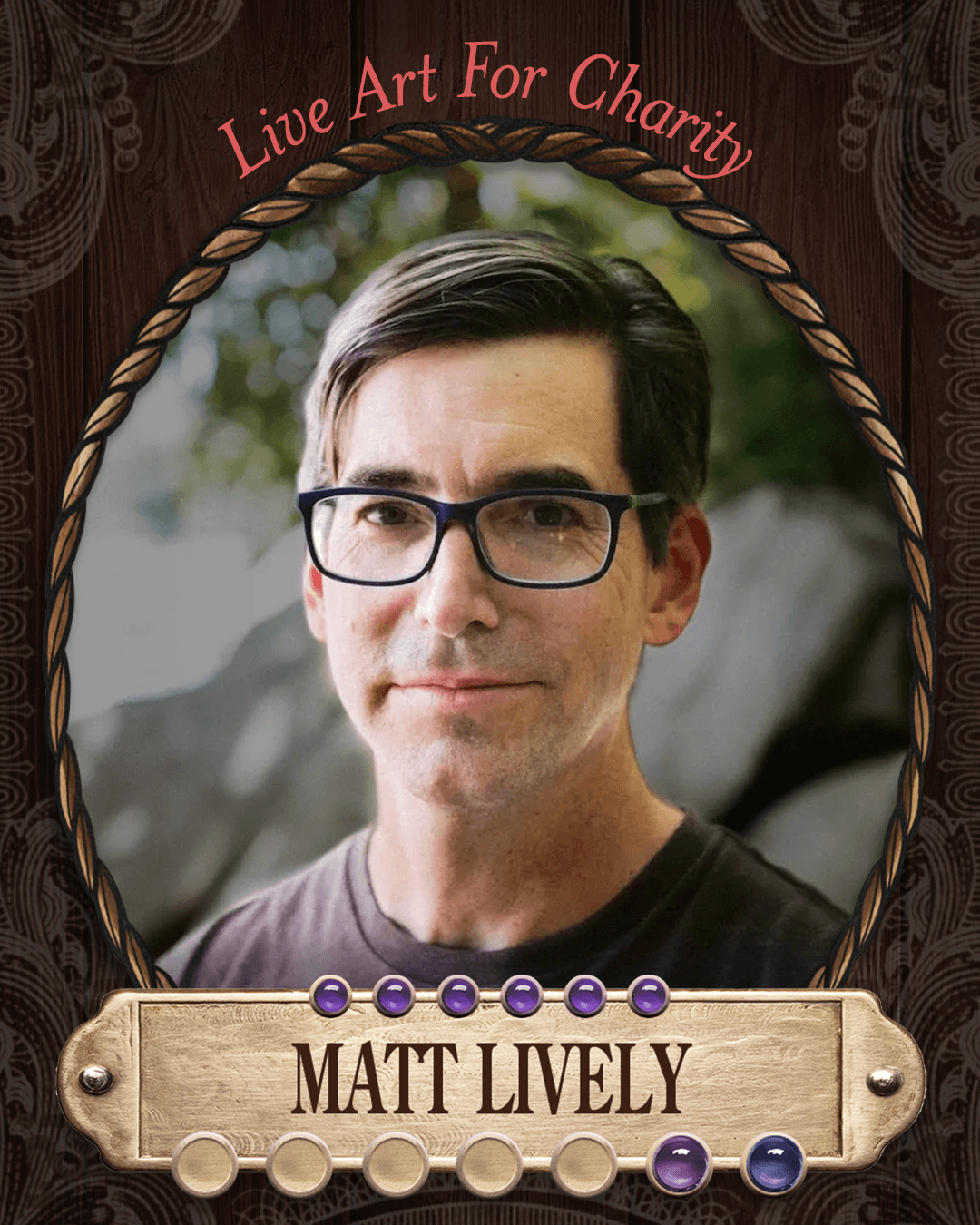 headshot of local rva artist Matt Lively