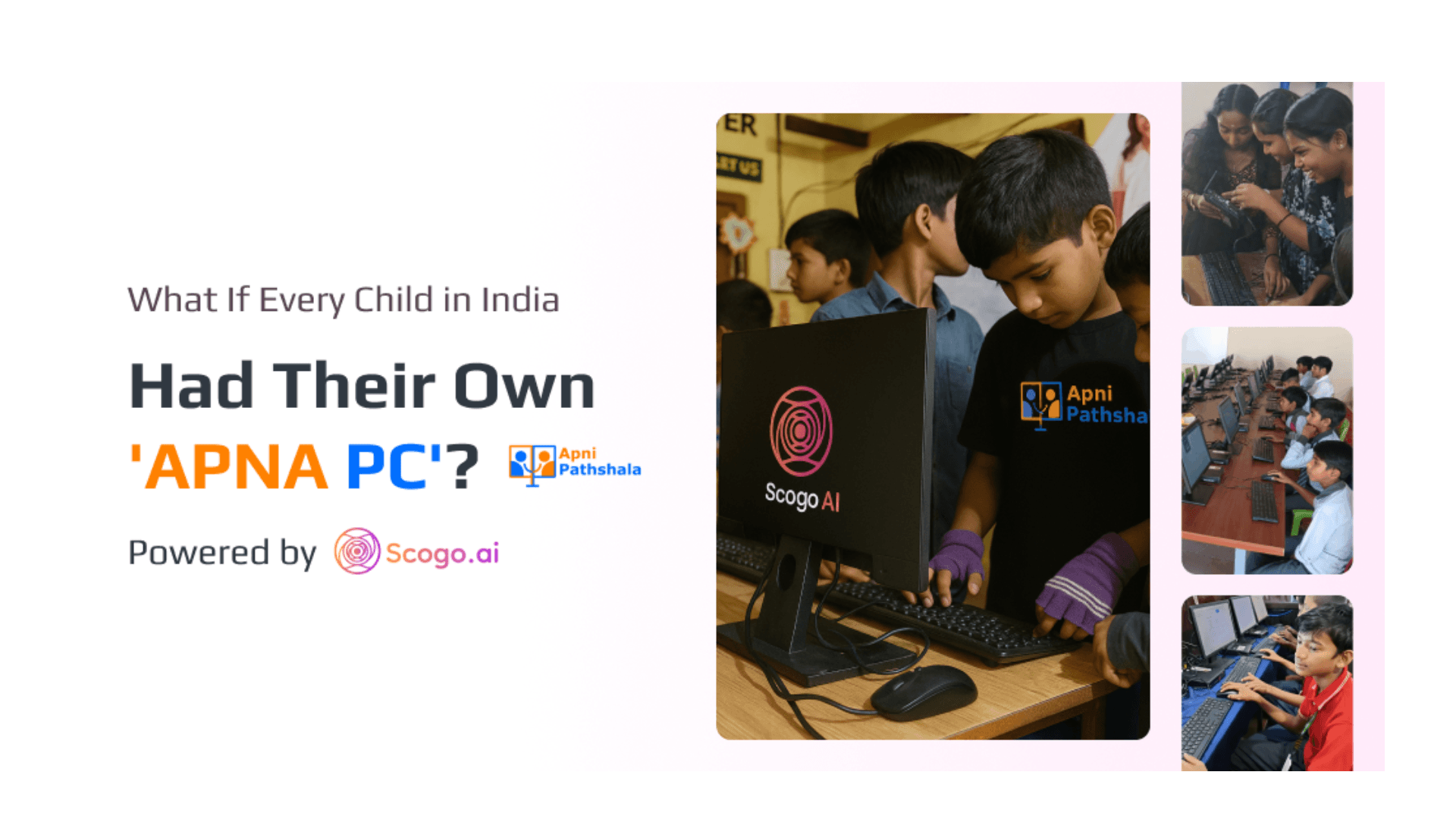 Three colleagues smiling and chatting together in a studio setting.