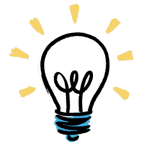 Content ideation and strategy development icon