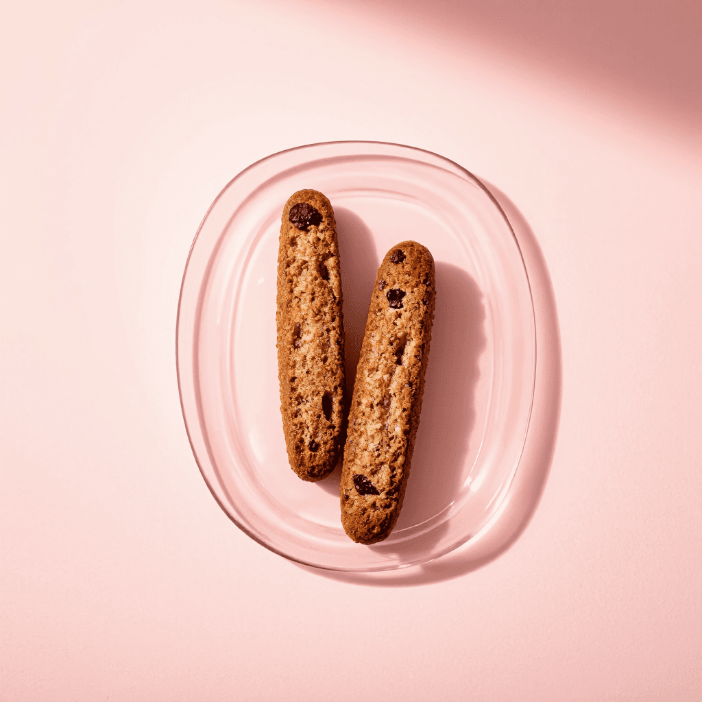 product photography of biscotti