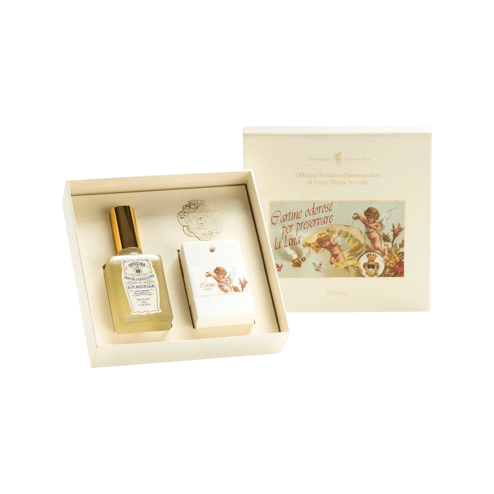 Santa Maria Novella Papers to Scent and Preserve Wool