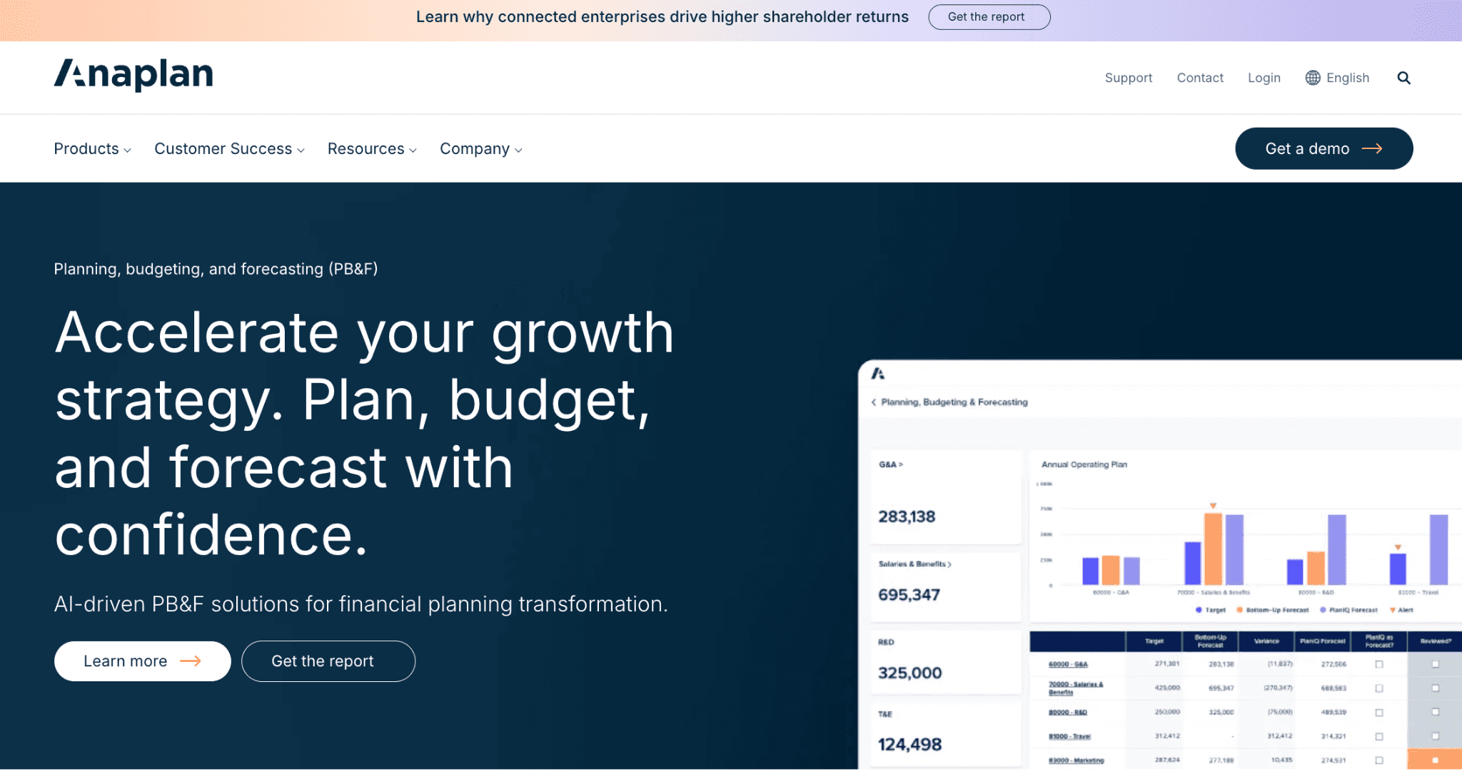 anaplan homepage