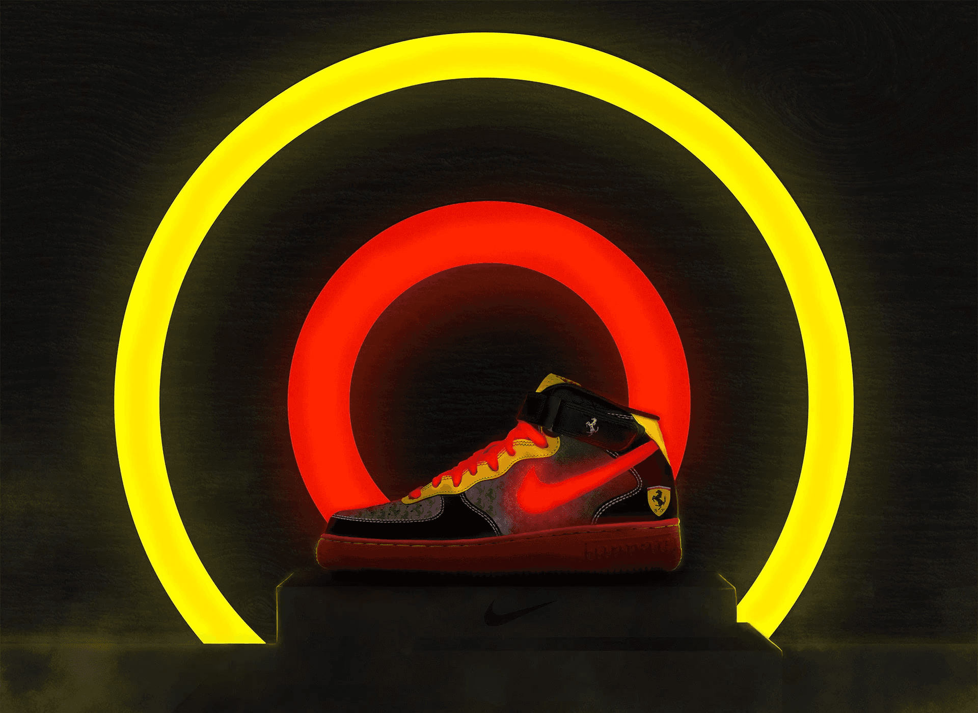 Ferrari X Nike Collab Sneaker