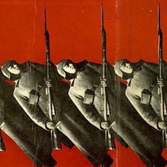 Portada de ABC del comunismo I: «El comunismo: teoría, experiencia histórica y legado», estudio de IdeaPaís, mostrando una ilustración de soldados con un fondo rojo detrás. 