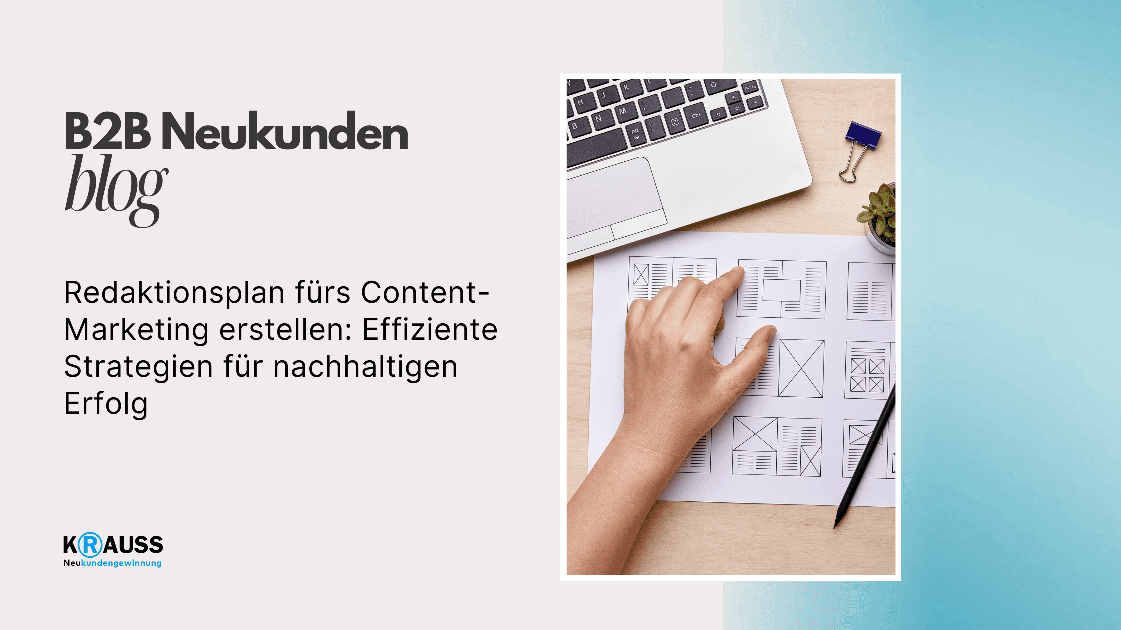 Redaktionsplan fürs Content-Marketing erstellen: Effiziente Strategien für nachhaltigen Erfolg