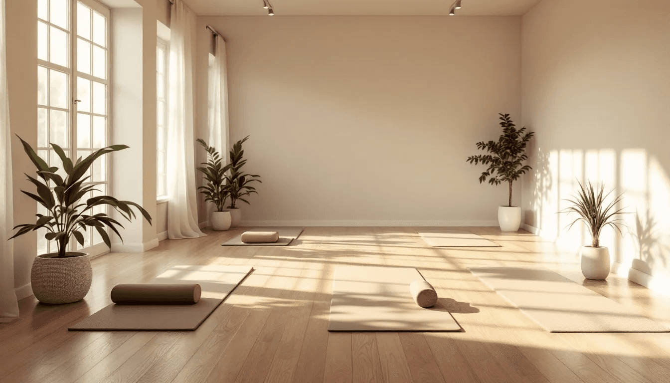 An inviting pilates studio where new clients can get started with their fitness journey.