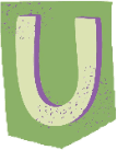 Letter U